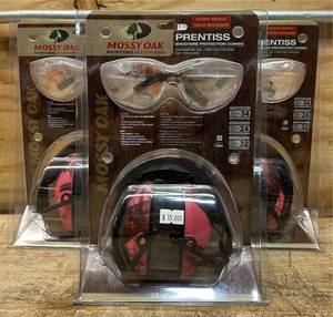 MossyOak Prentiss Shooters Protection Combo lot of 3