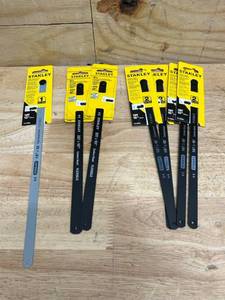 Stanley hacksaw blades (lot of 7)