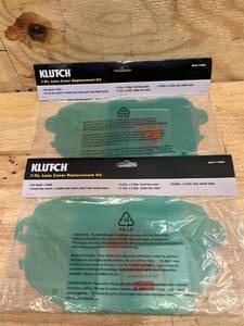 Klutch Lens Covers for Welding Helmet, 7-Pc. Replacement Kit, Fits Item# 113646 (lot of 2)