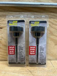 NorTrac Hydraulic Tank Breather Cap and Dipstick, specifically model 784450 (lot of 2)