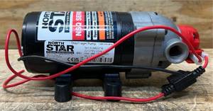 NorthStar NSQ Series 12V On-Demand Sprayer Diaphragm Pump, 2.2 GPM #2682271K Msrp $119.99 untested