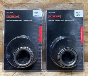 Ultra-Tow High-Performance Trailer Bearing Races, 2-Pk., 1-38in., L68149 #57124709 Msrp $27.98 lot of 2