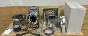 DuraVent 6in. DuraPlus Out-the-Wall Chimney Kit, Model# 6DP-KOUT #36626 Msrp $499.99