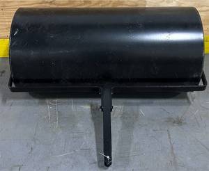 Strongway 48in.W x 24in. Dia. Steel Drum Lawn Roller, 45in. Working Width, 920-Lb. Load Weight #6108944 Msrp $289.99