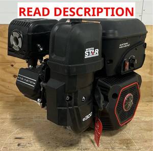 NorthStar e300 EFI Horizontal OHV Engine with Recoil Start, 300cc, 1in. x 3.48in. Shaft #114593 Msrp $429.99 see description