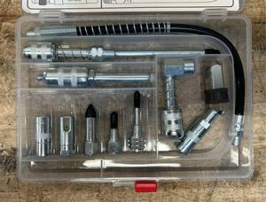 Lumax LX-1470 LUBRICATION Accessory Kit 11-Pcs Use With All Standard Grease Guns
