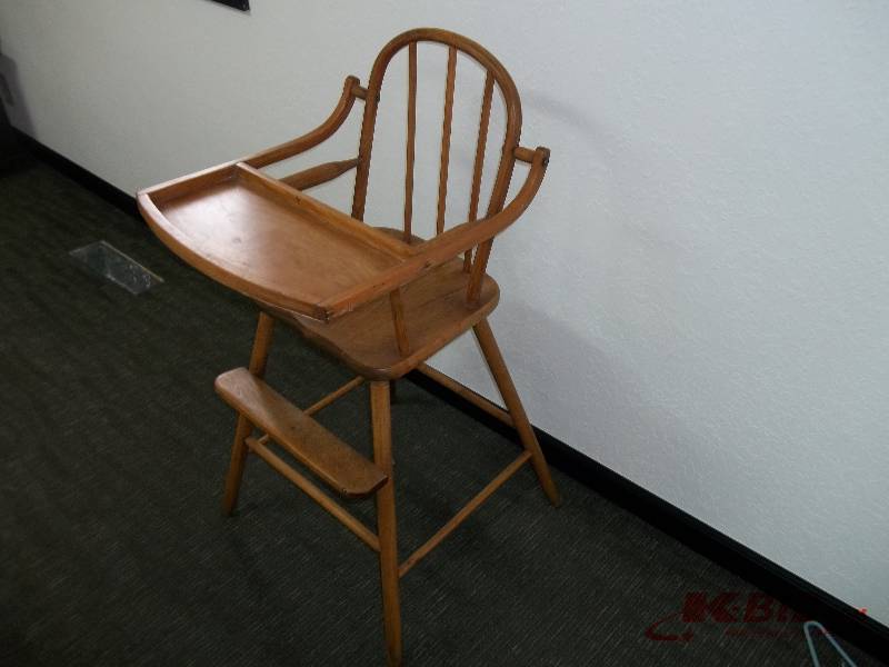 Vintage Wooden Highchair