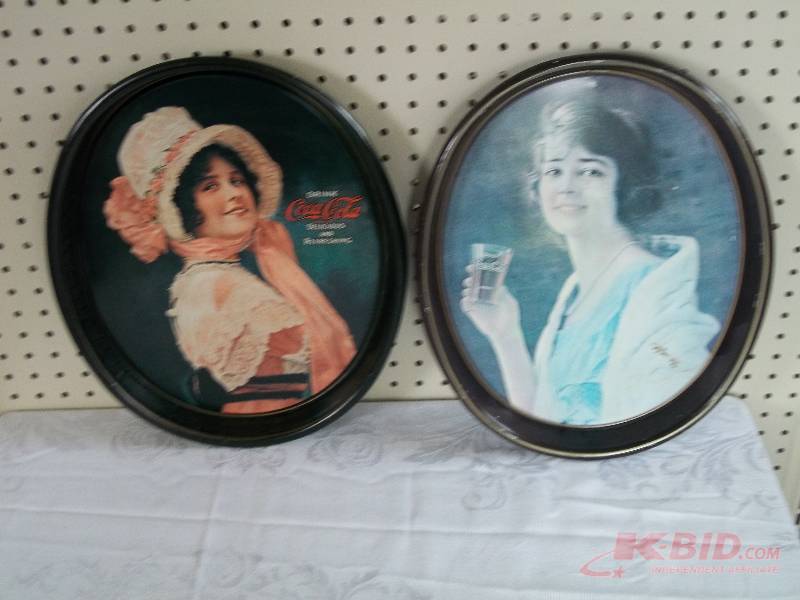 Metal Coca-Cola Trays