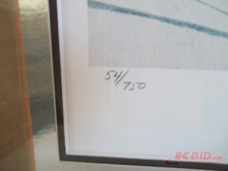 Picture with Wooden Frame