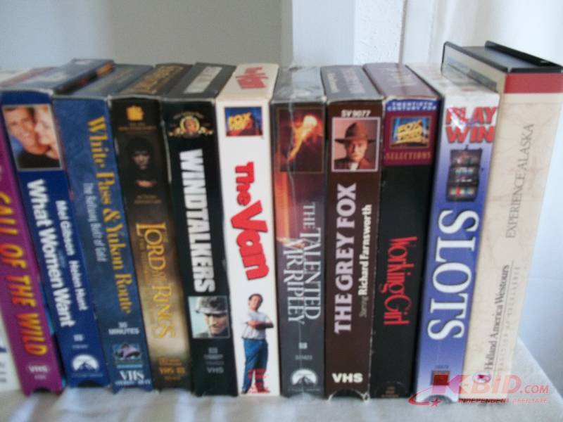 Lot of VHS Tapes