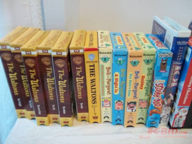 Lot of Kids VHS Tapes