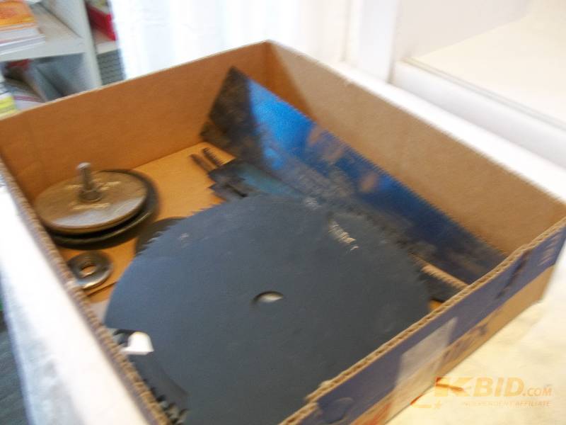 Assorted Saw Blades and Grinders