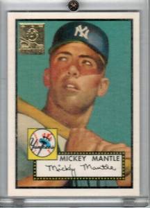 1996 Topps Mickey Mantle 1952 Reprint #2