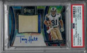 Torry Holt Jumbo Patch Tie Dye Prizm Auto #25