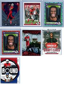 Marvin Harrison Jr. Rookies and Inserts - Seven Card Lot