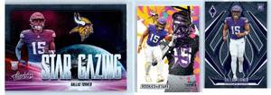 Dallas Turner Vikings Rookies - Three Card Lot