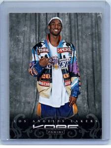 Kobe Bryant Panini Anthology Card