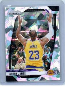 2024 Prizm LeBron James Cracked Ice Parallel