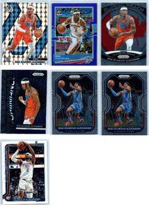 Shai Gilgeous-Alexander Various - Seven Card Lot