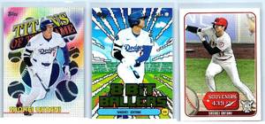 Shohei Ohtani Various - Three Card Lot