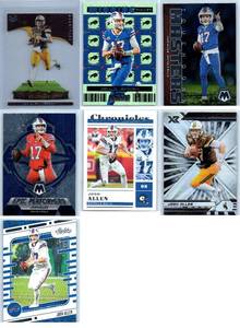 Josh Allen Inserts, College and More - Seven Card Lot