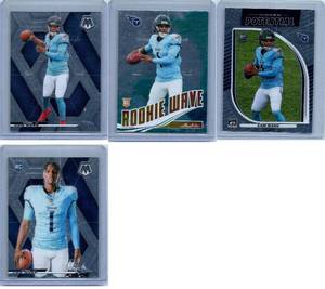 Cam Ward Rookies - Four Card Lot