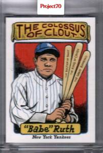 Babe Ruth Topps Project 70