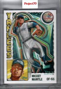 Mickey Mantle Topps Project 70