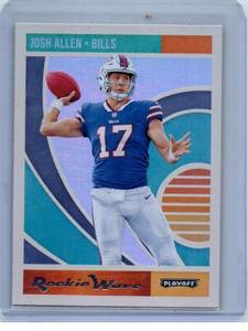 2018 Josh Allen Playoff Rookie Wave