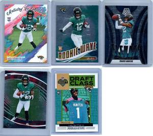 Travis Hunter Rookies - Five Card Lot