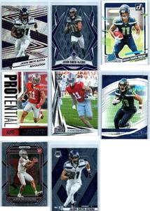 Jaxon Smith-Njigba Rookies and More - Eight Card Lot