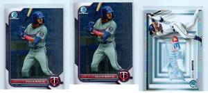 Austin Martin Minnesota Twins - Three Card Lot