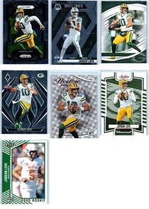 Jordan Love Various - Seven Card Lot
