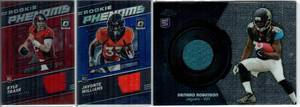 Kyle Trask, Javonte Williams, Denard Robinson Rookie Jersey Cards