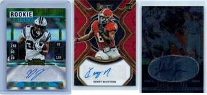 Dillon Johnson, Kenny McIntosh and Thomas Jones Autos