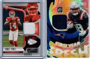Cornell Powell and Kyle Williams Rookie Jersey Cards