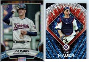Joe Mauer Minnesota Twins - Two Card Lot