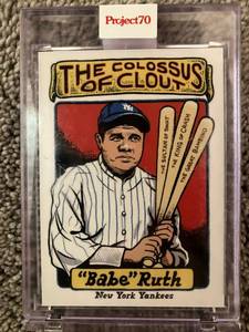 Babe Ruth Topps Project 70