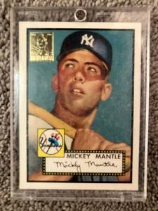 1996 Topps Mickey Mantle 1952 Reprint #2