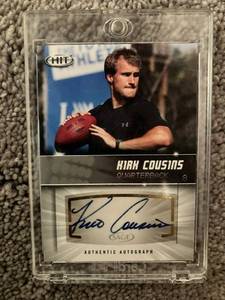 Kirk Cousins SAGE Autograph Card