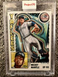 Mickey Mantle Topps Project 70