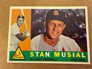 Stan Musial Topps 1960 #250
