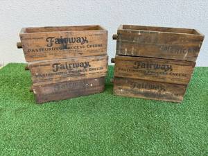 Wood Cheese Boxes