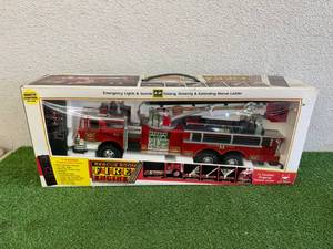 New Rescue Boom Fire  Engine