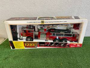 New Rescue Boom Fire  Engine