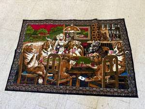 Dogs Playing Poker Made in Turkey 38 x 57