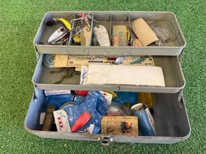Fishing Tackle Box & Contents