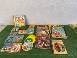 Vintage Childrens Books & Records