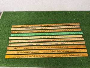 Advertising Yard Sticks
