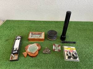 Ashtrays, Flashlights & Thermometer